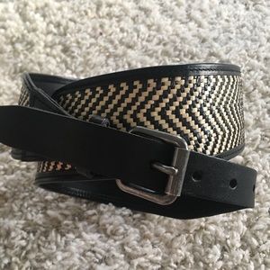 Madewell wide leather belt